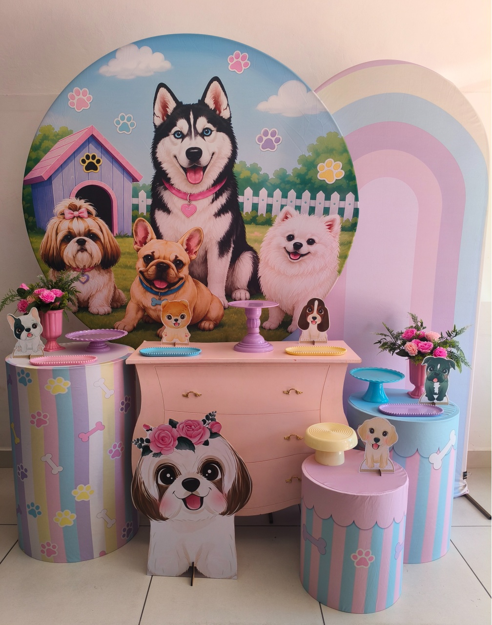 Kit Diamante Cachorrinhos - Thefest