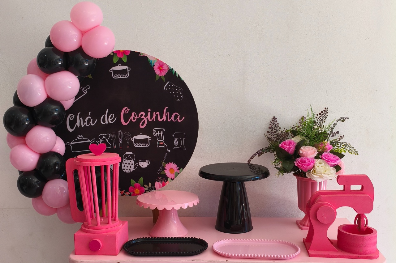 Mini Cenário Chá de Cozinha - Thefest