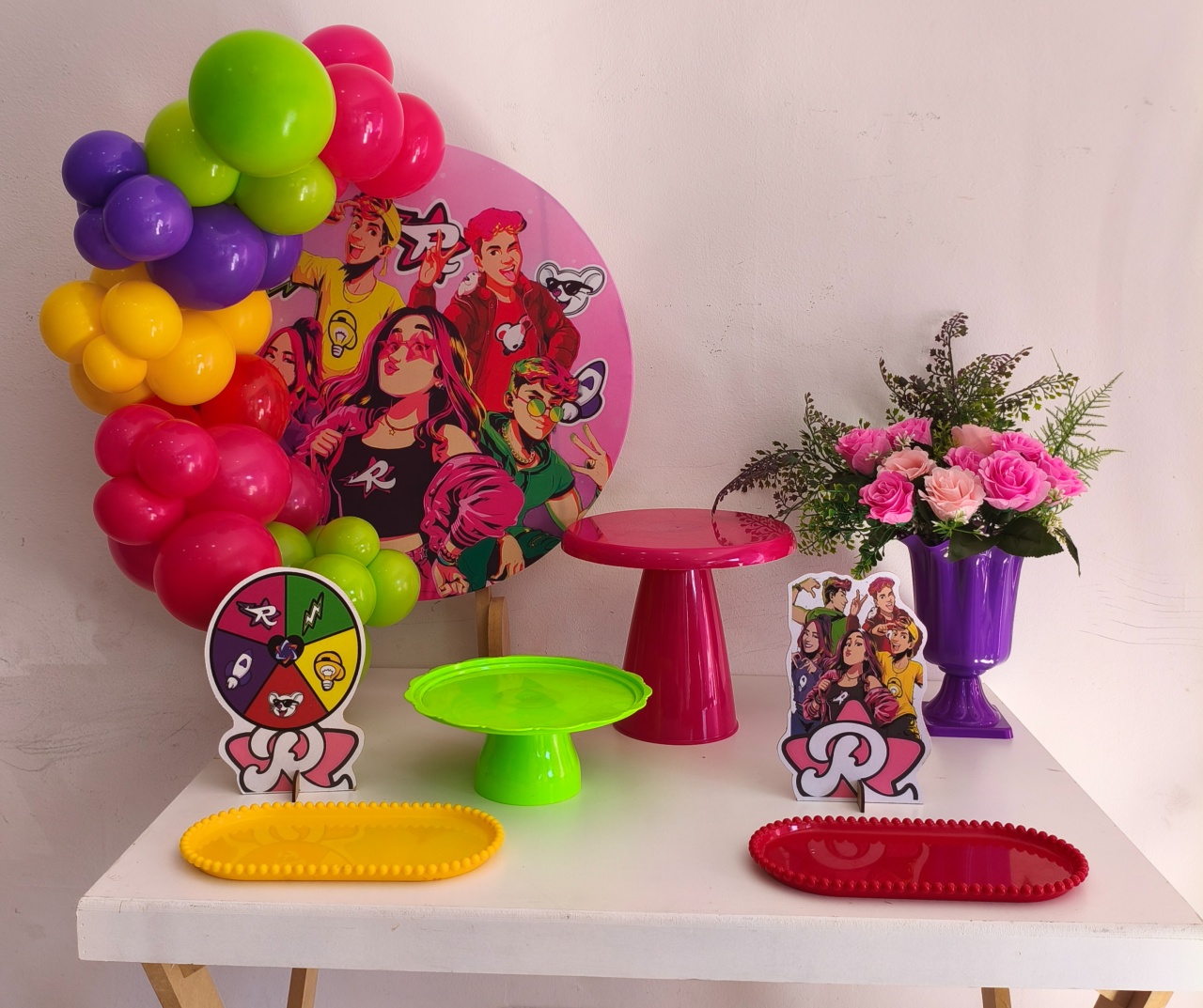Mini Cenário dos Rosas - Thefest
