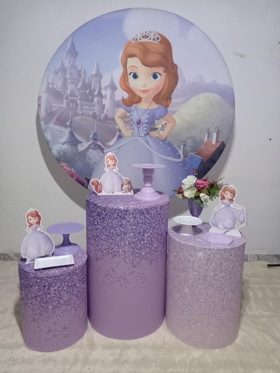 Kit Prata Princesinha Sofia - Thefest