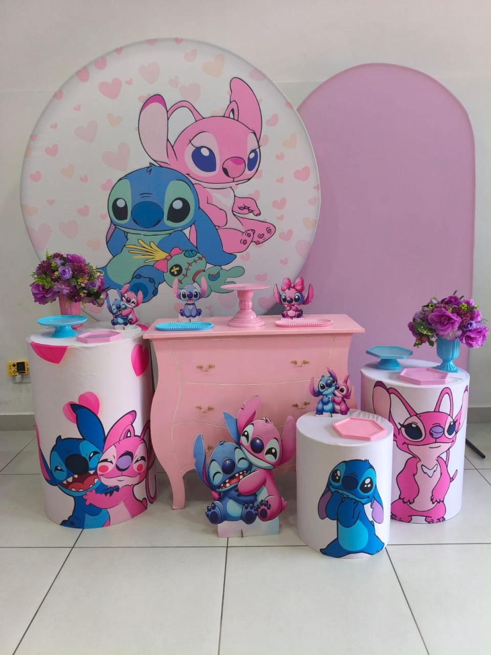 Kit Diamante Stitch E Angel   - Thefest