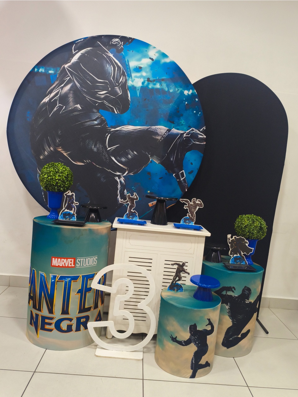 Kit Diamante Pantera Negra - Thefest