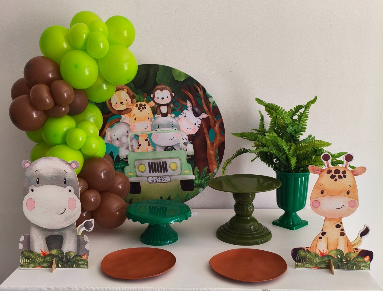 Mini Cenário Safari - Thefest