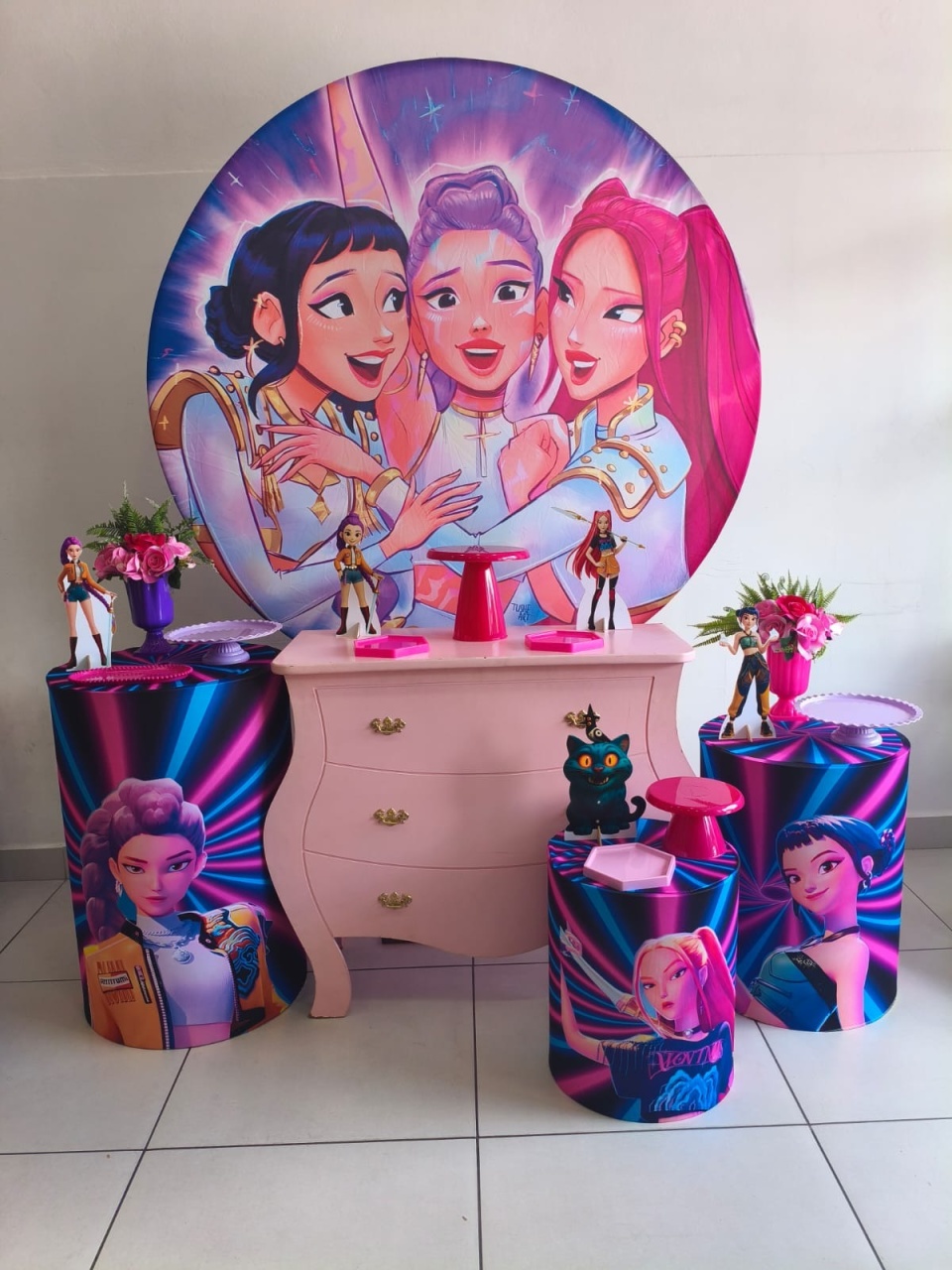 Kit Ouro Guerreiras Do K-Pop  - Thefest