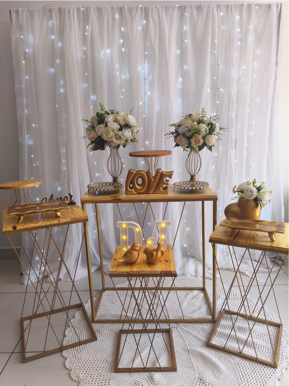 Decoração Casamento Com Led - Thefest