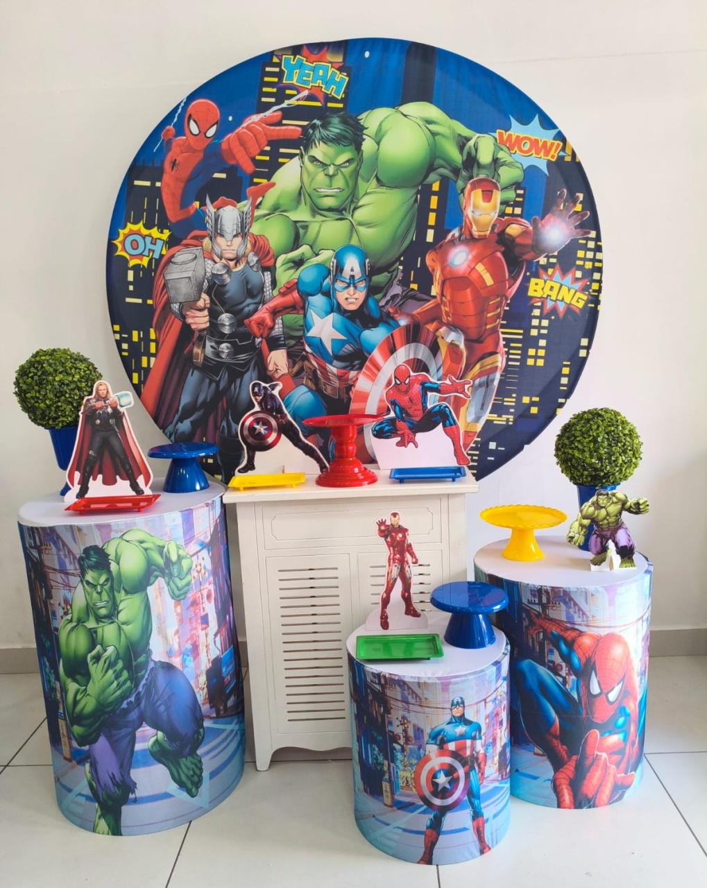 Kit Ouro Vingadores  - Thefest