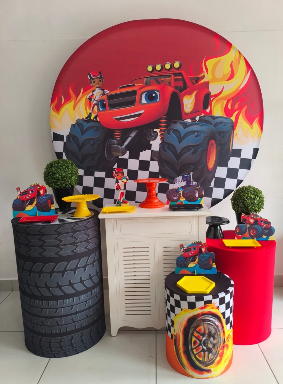 Kit Ouro Blazer Monster Machine - Thefest