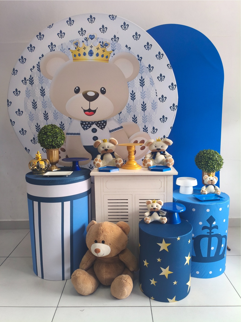 Kit Diamante Ursinho Realeza - Thefest