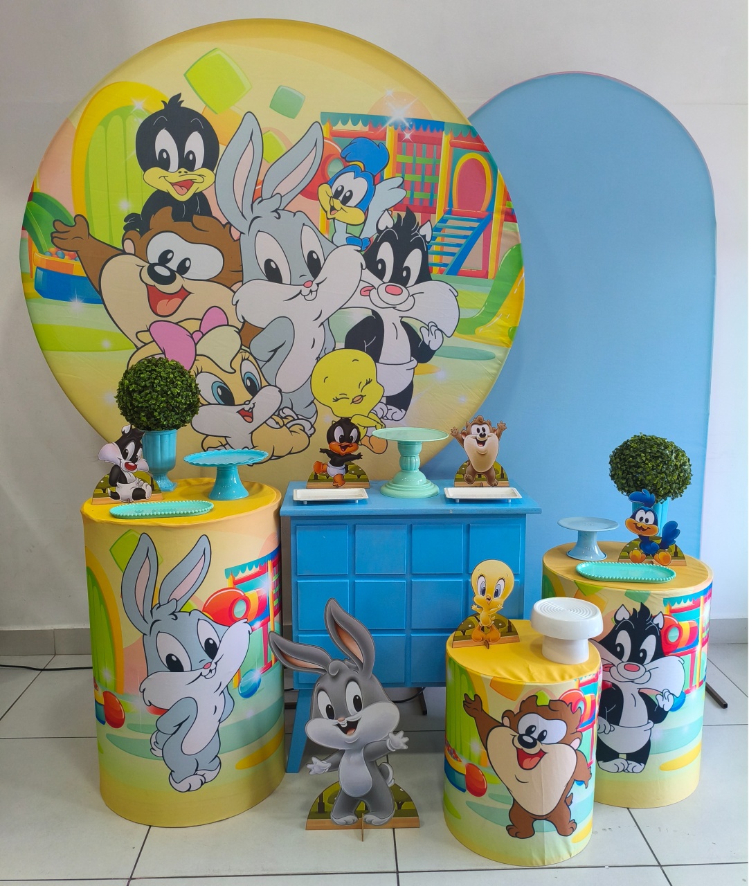 Kit Diamante Baby Looney Tunes Menino - Thefest