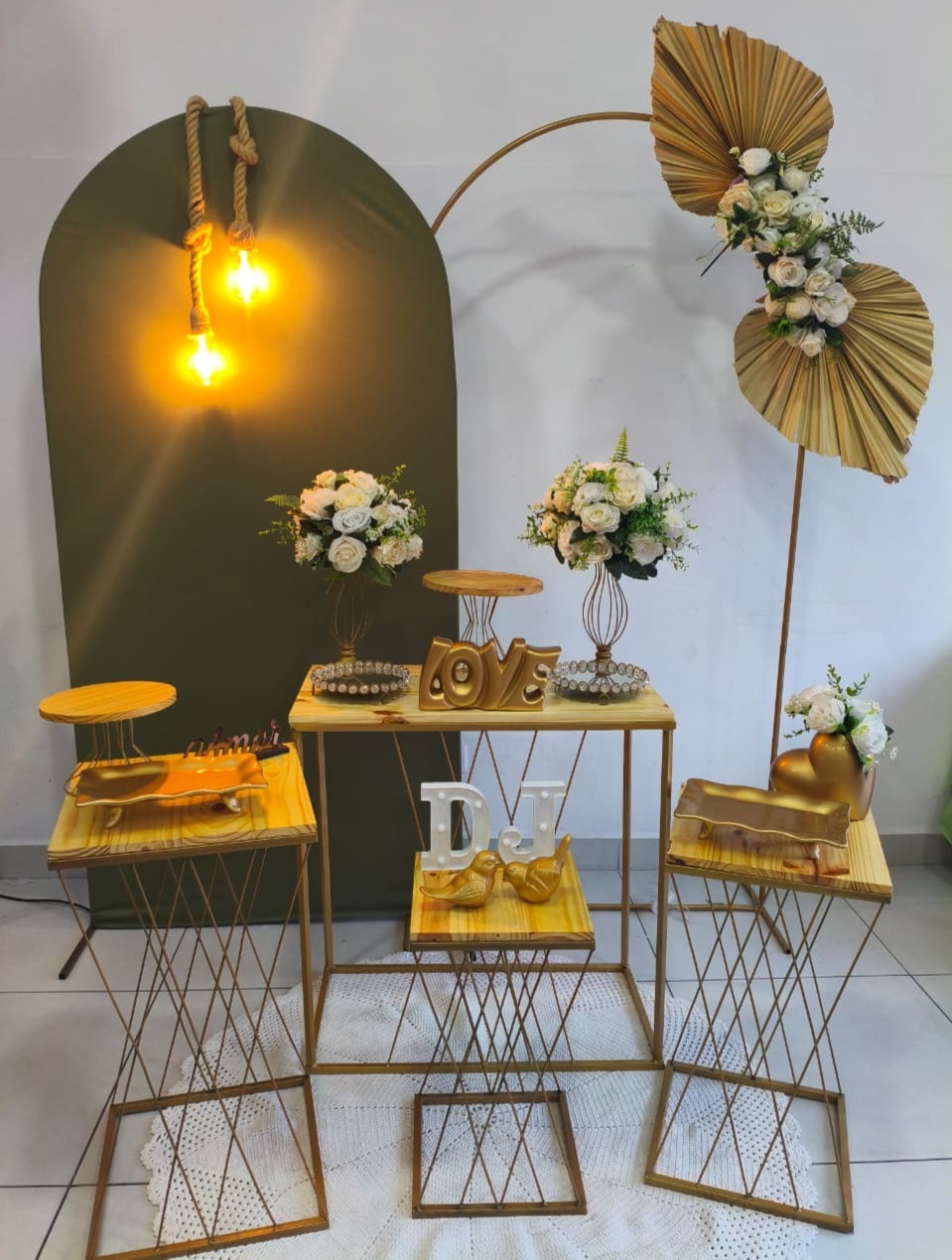 Decoração Casamento Painel Duplo - Thefest