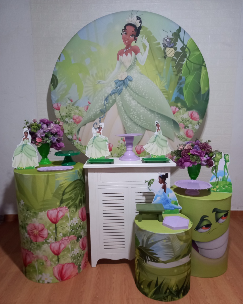 Kit Ouro A Princesa E O Sapo  - Thefest