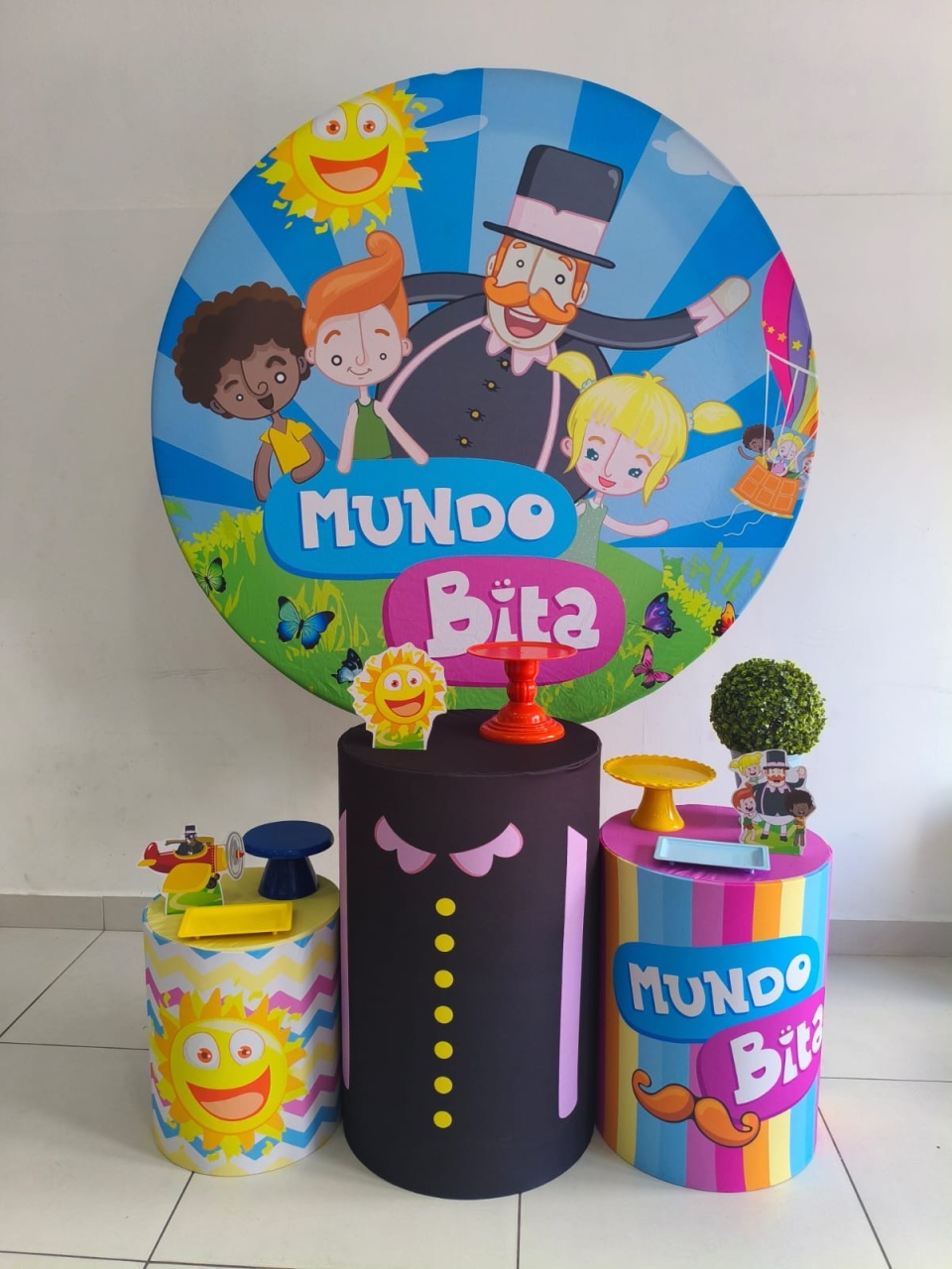 Kit Prata Mundo Bita - Thefest