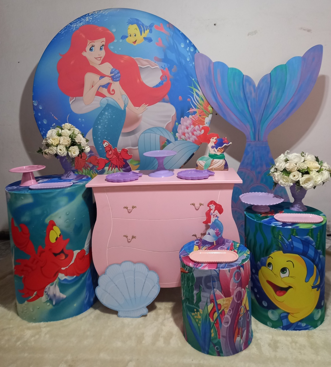 Kit Diamante Pequena Sereia - Thefest