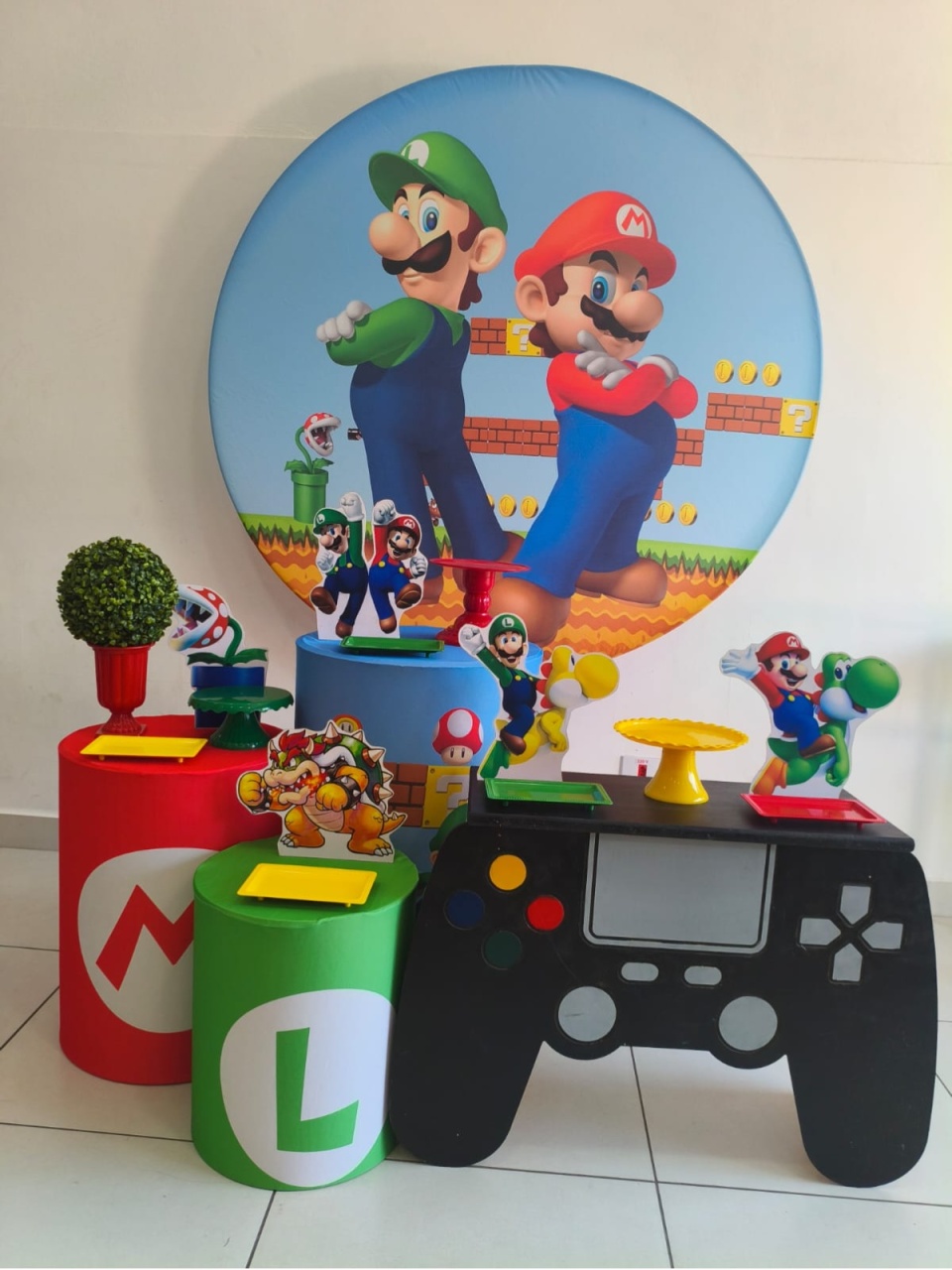 Kit Ouro Super Mario - Thefest