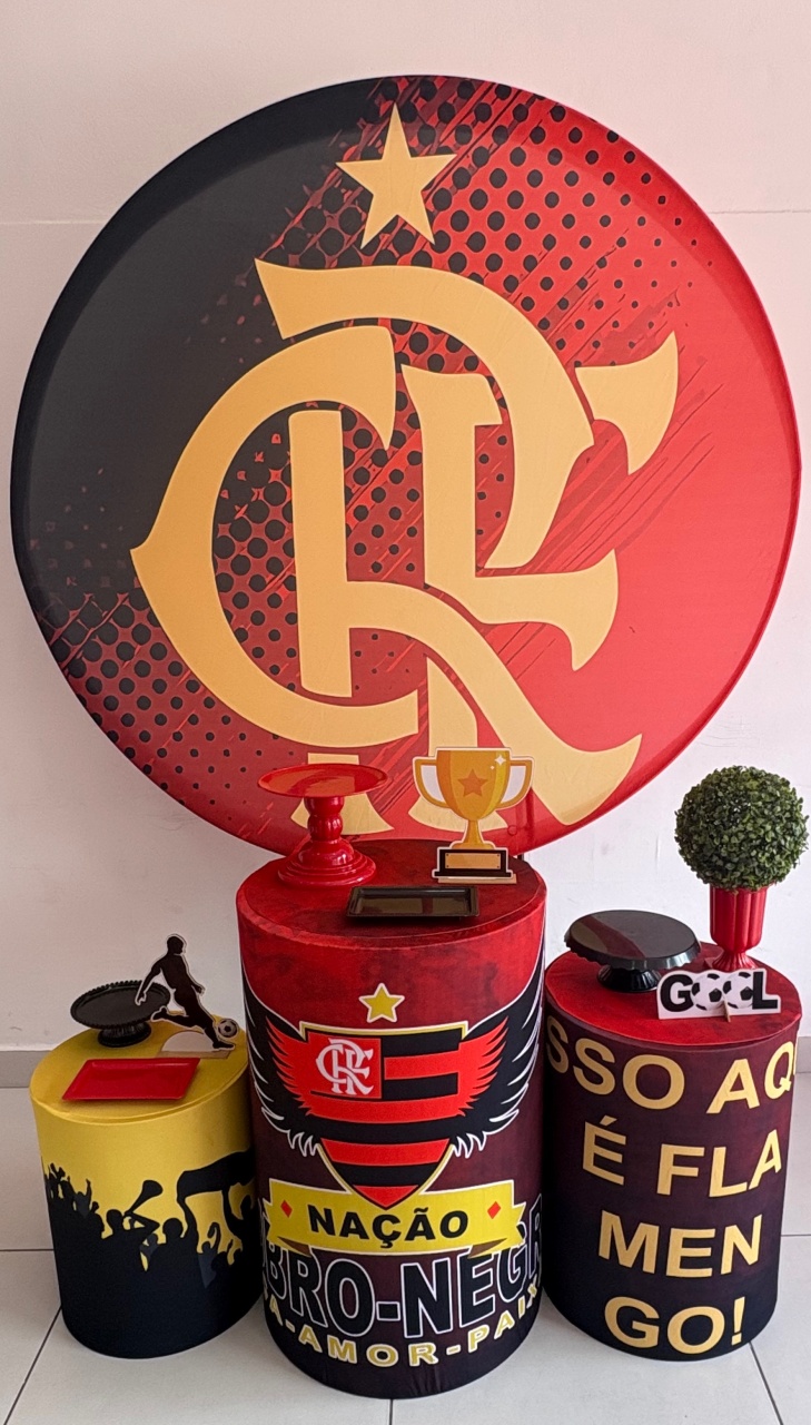 Kit Prata Flamengo   - Thefest