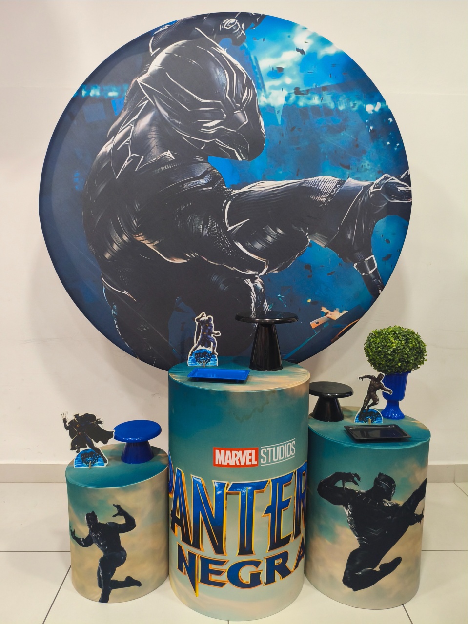 Kit Prata Pantera Negra - Thefest
