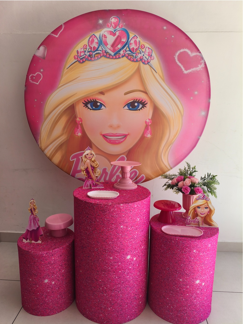Kit Prata Tema Barbie - Thefest