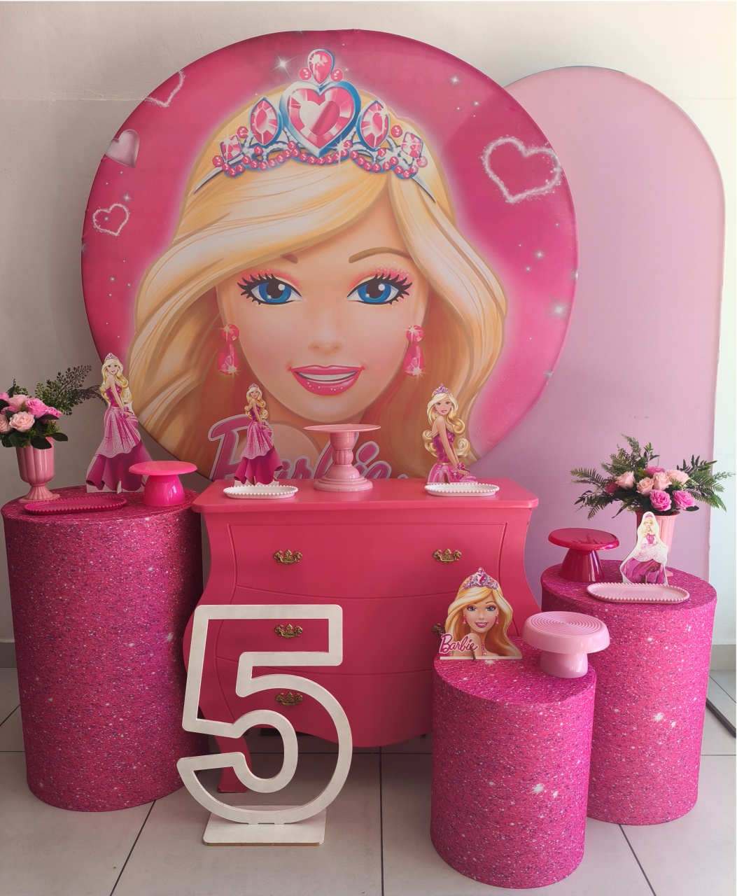 Kit Diamante Tema Barbie - Thefest