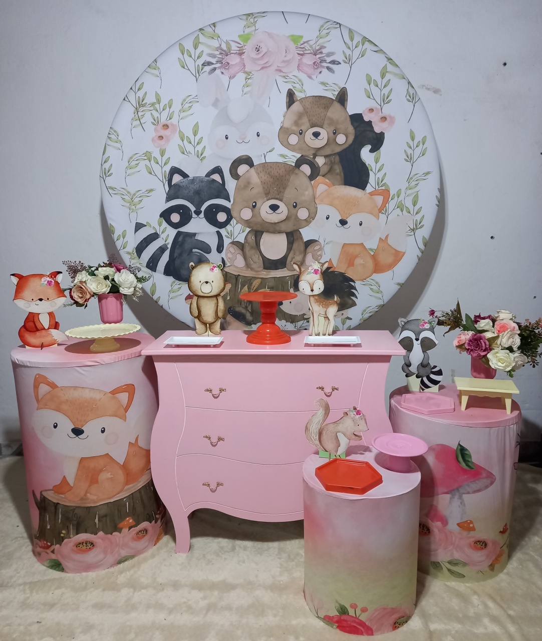 Kit Ouro Bosque Encantado  - Thefest