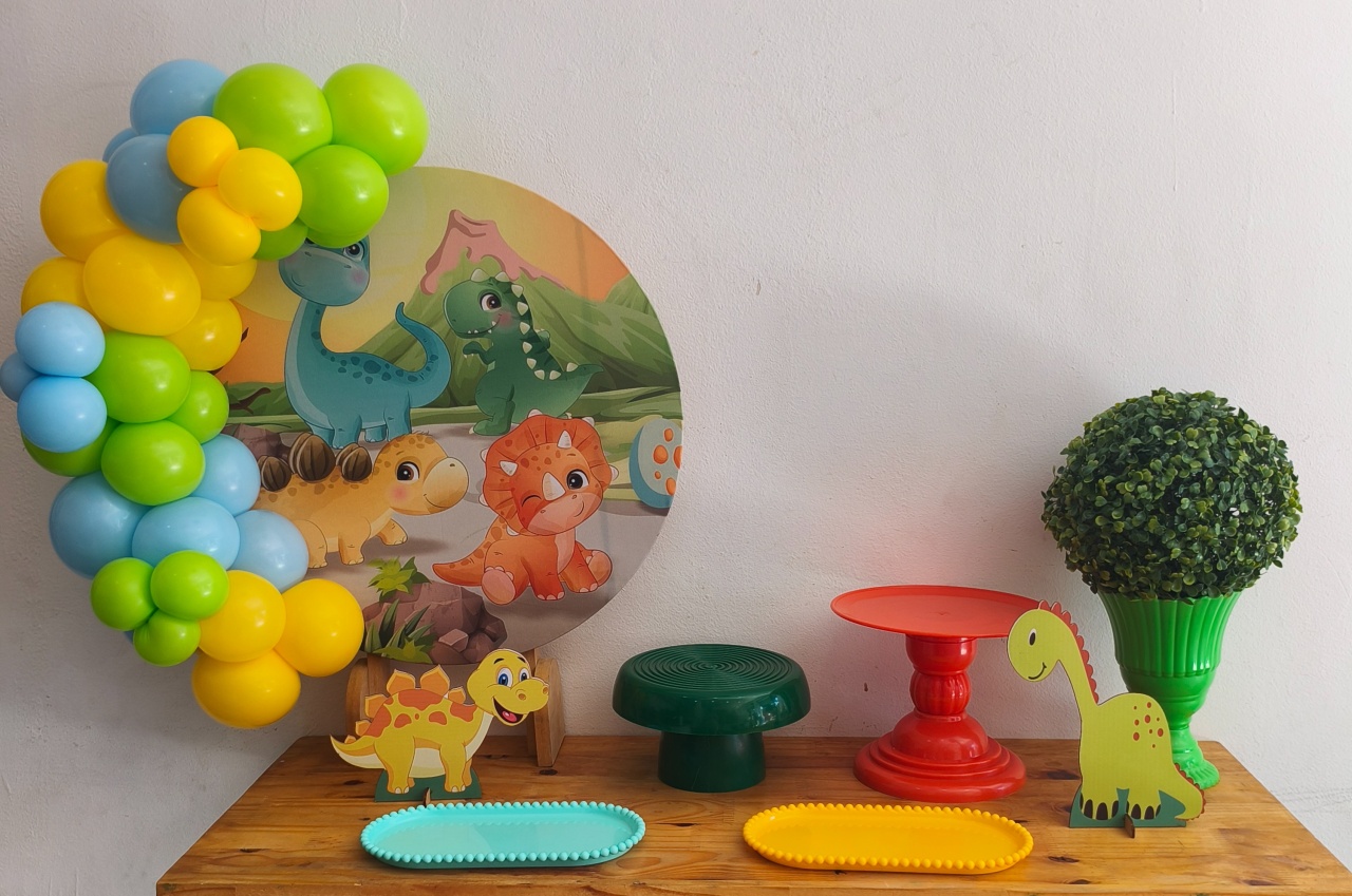 Mini Cenário Dino Baby - Thefest