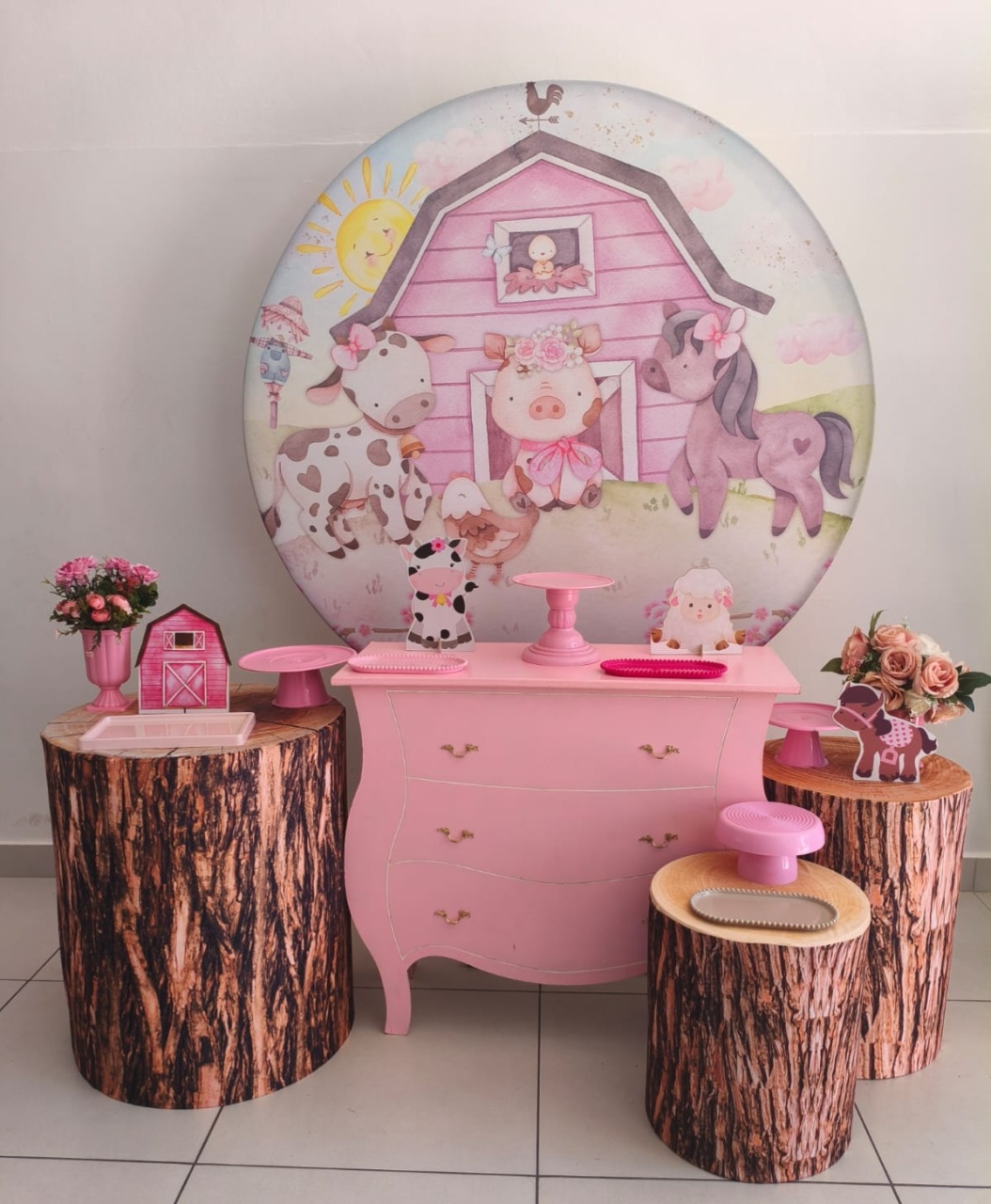 Kit Ouro Fazendinha Menina - Thefest