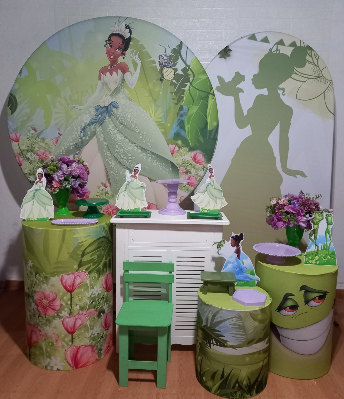 Kit Diamante A Princesa E O Sapo   - Thefest