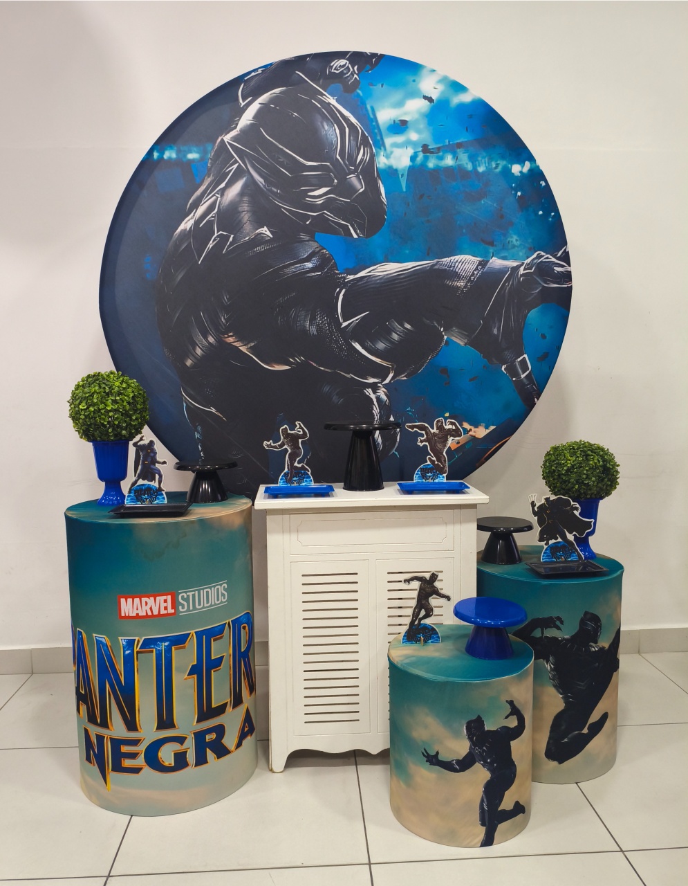 Kit Ouro Pantera Negra - Thefest