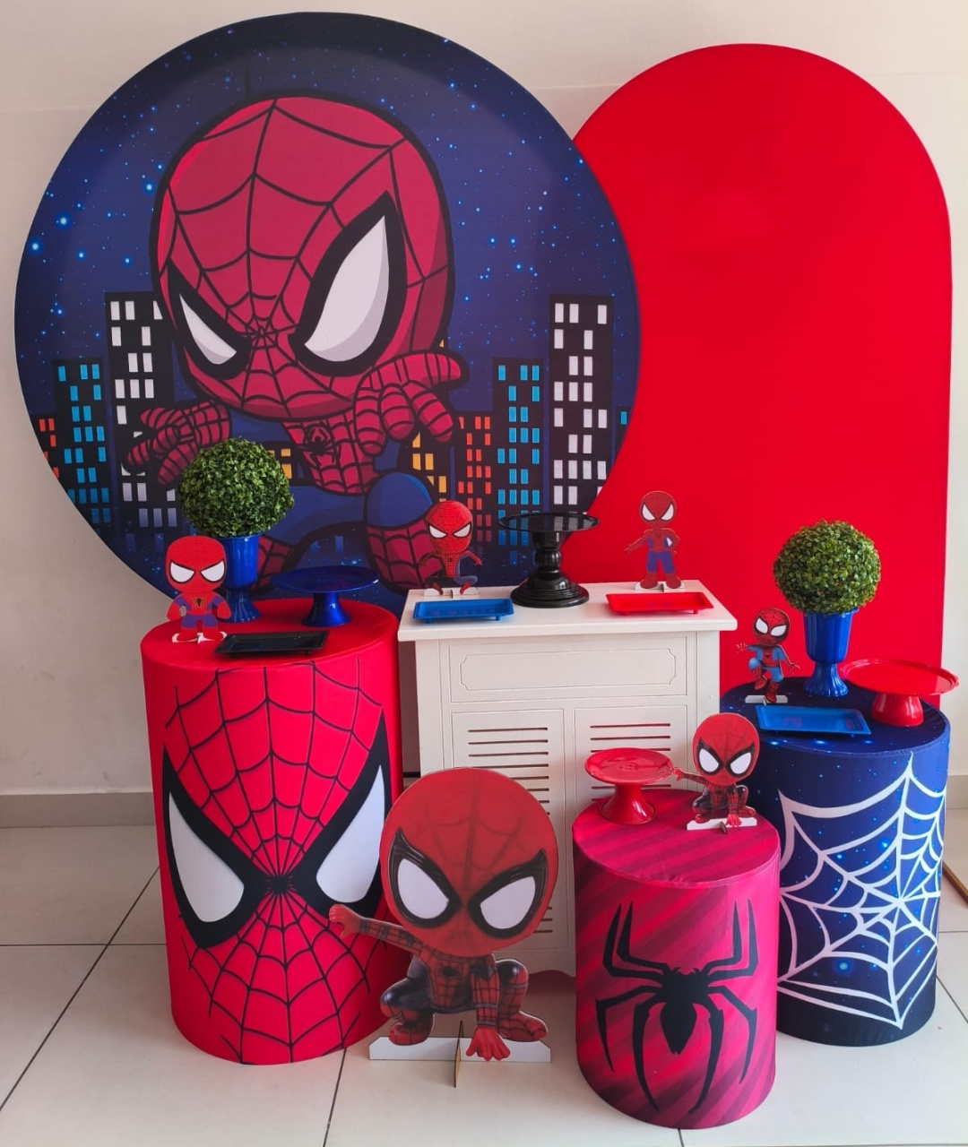 Kit Diamante Homem Aranha Cute  - Thefest