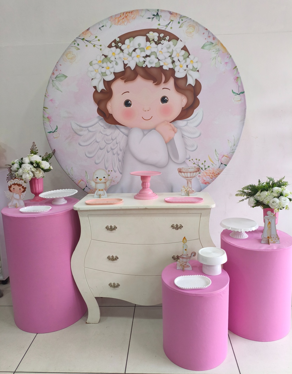 Kit Ouro Batizado Menina  - Thefest