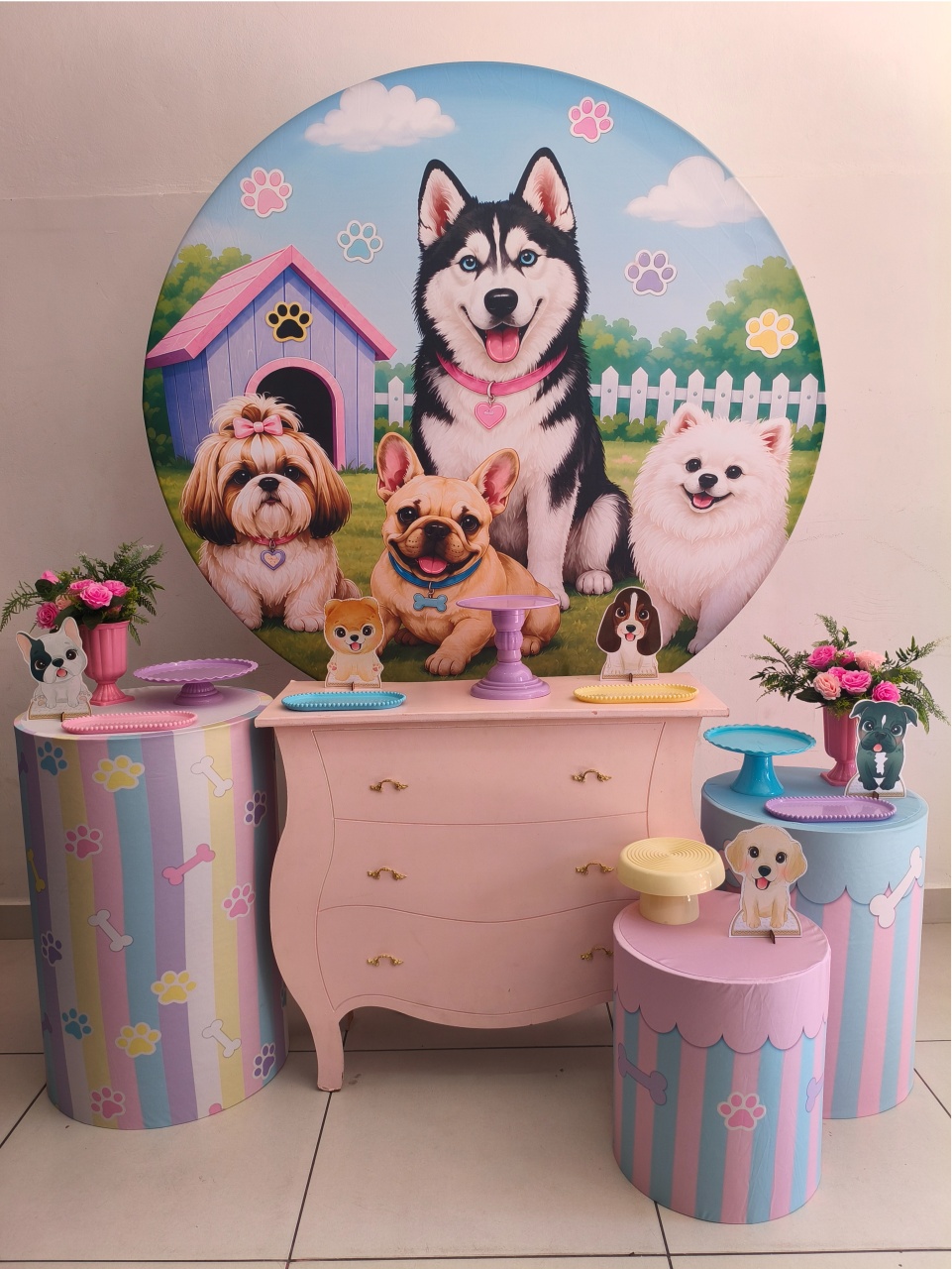 Kit Ouro Cachorrinhos - Thefest