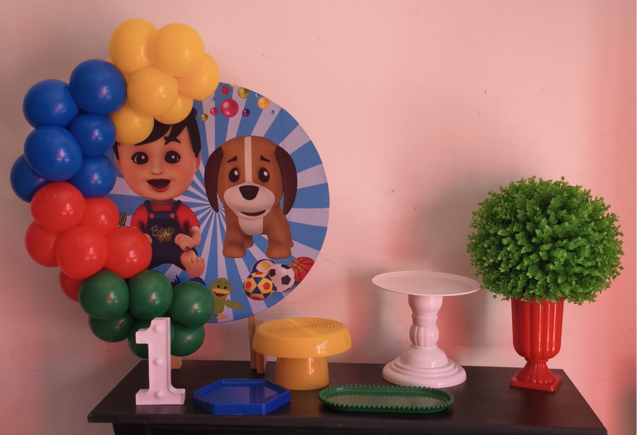 Mini Cenário Bento E Totó - Thefest