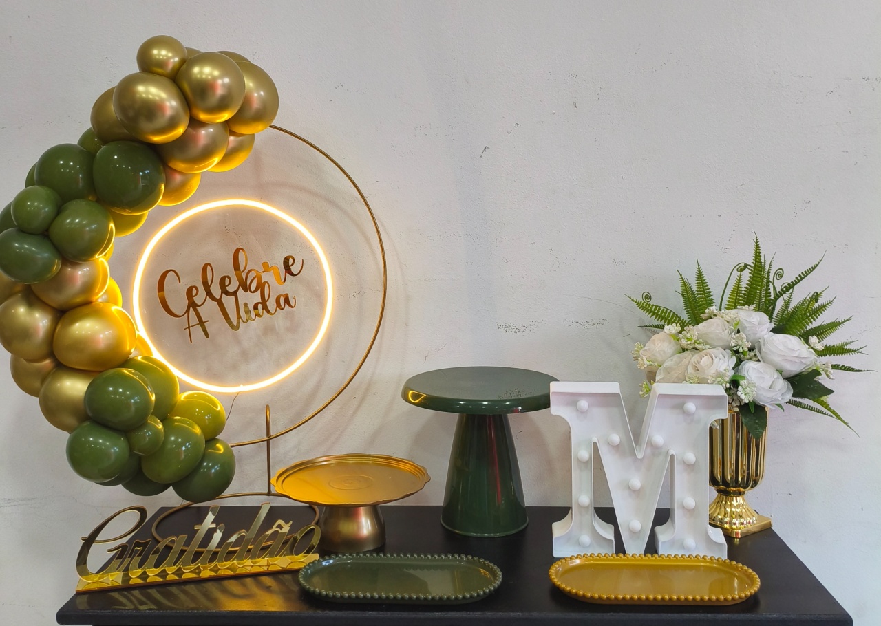 Mini Cenário Com Led - Thefest