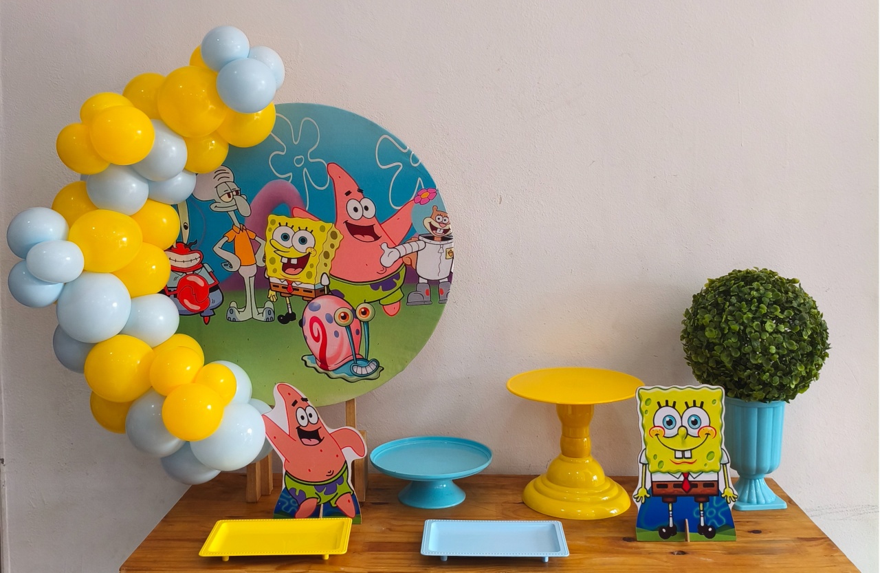 Mini Cenário Bob Esponja - Thefest