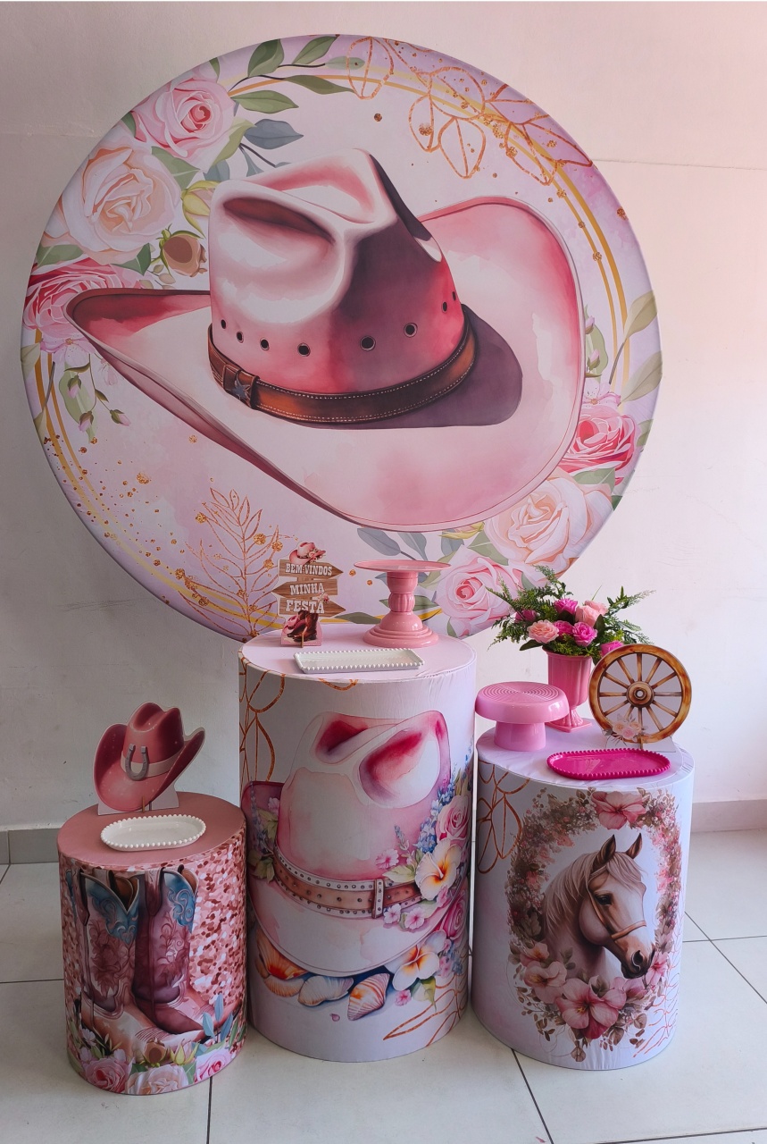 Kit Prata Tema Boiadeira - Thefest