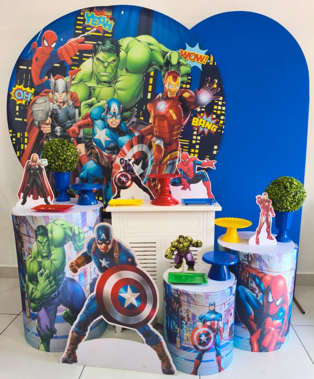 Kit Diamante Vingadores   - Thefest