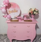 Mini Cenário Gratidão Rosa  - imagem 2