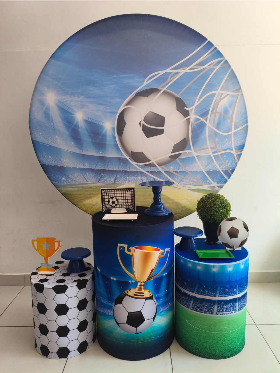 Kit Prata Futebol - Thefest