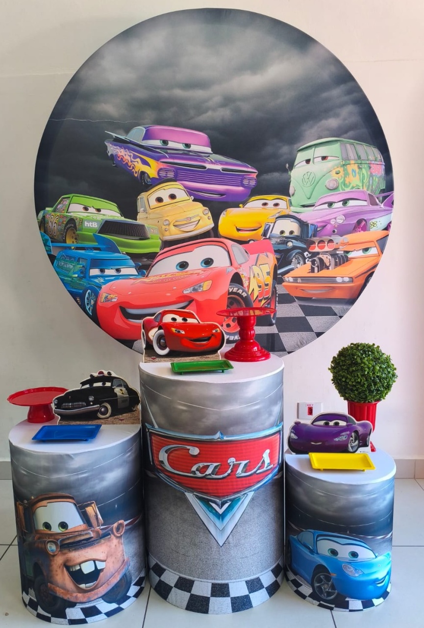 Kit Prata Carros Disney - Thefest