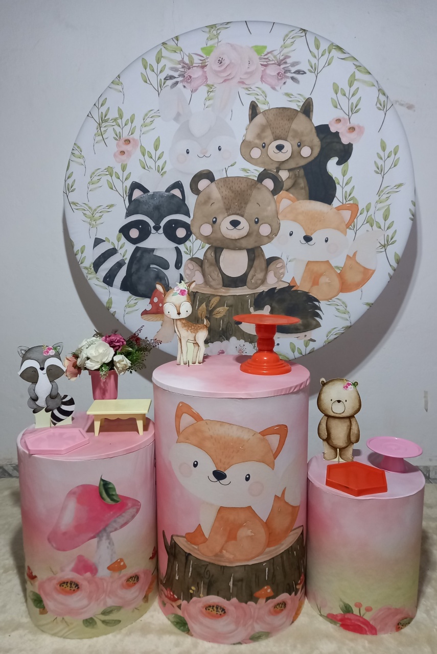 Kit Prata Bosque Encantado   - Thefest