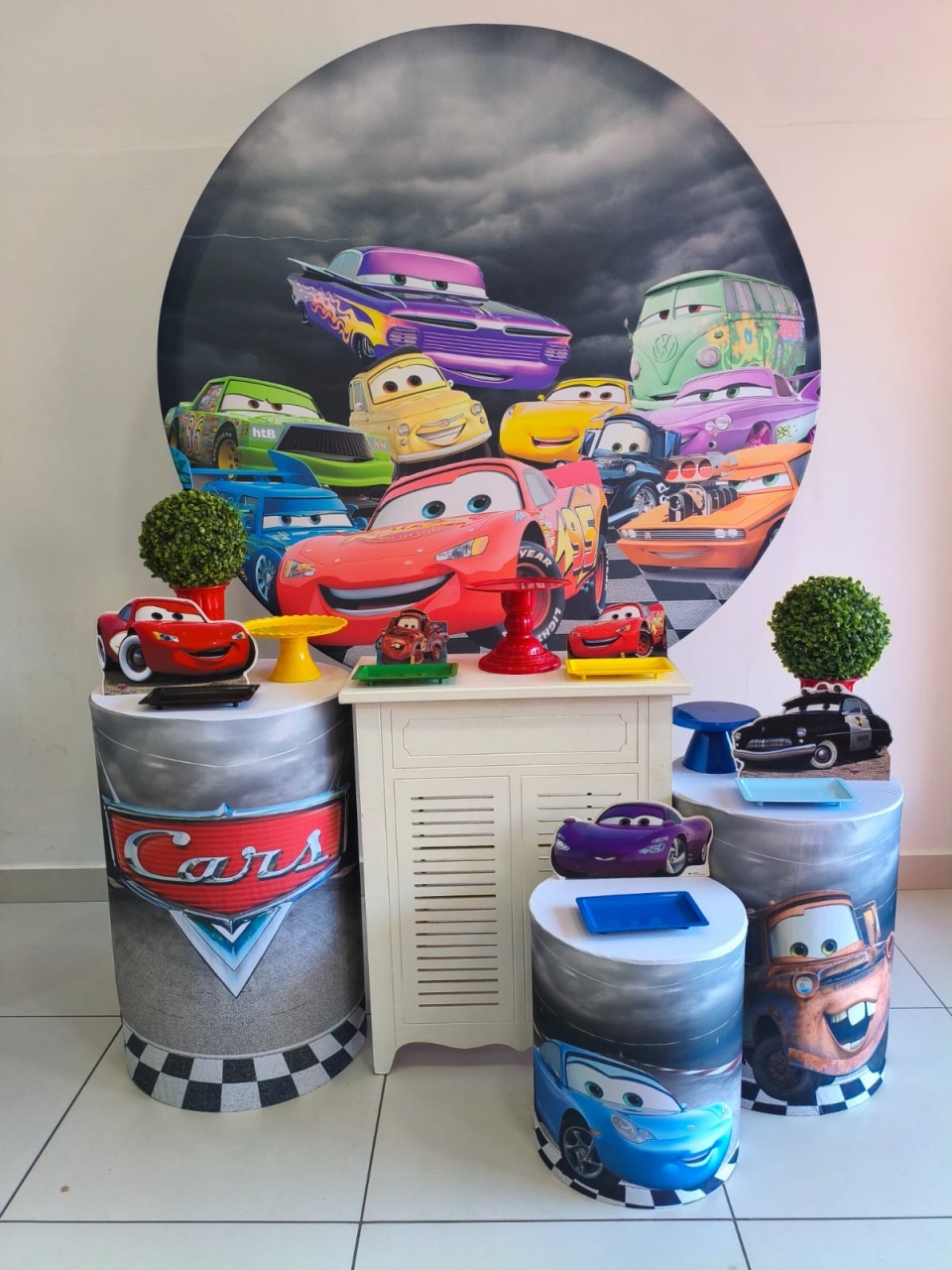Kit Ouro Carros Disney - Thefest