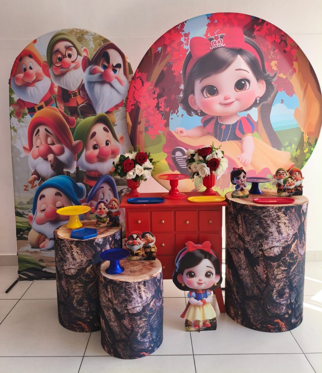 Kit Diamante Branca de Neve Cute   - Thefest