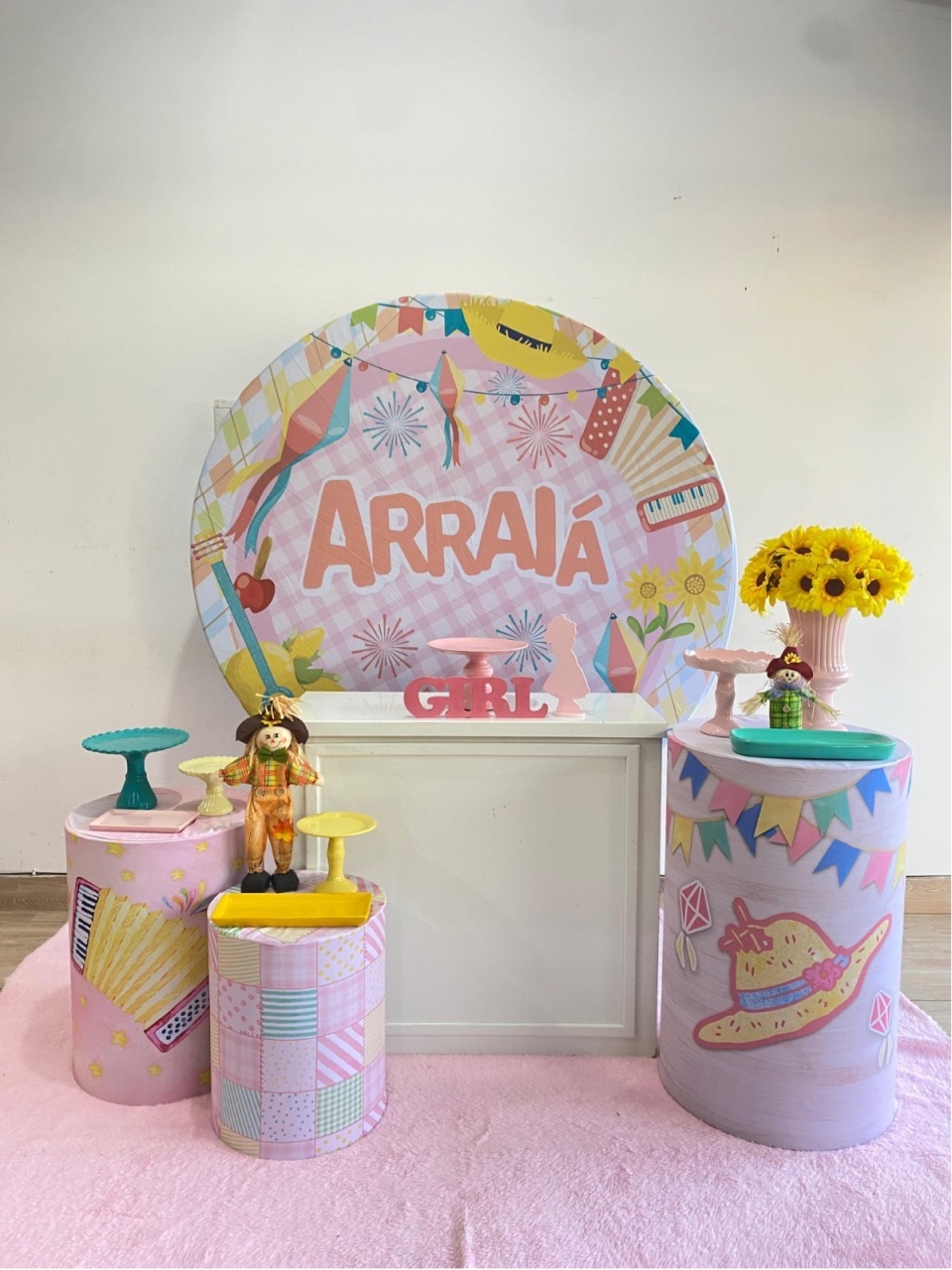 Chá Arraiá Menina ( Premium ) - Art_efesta
