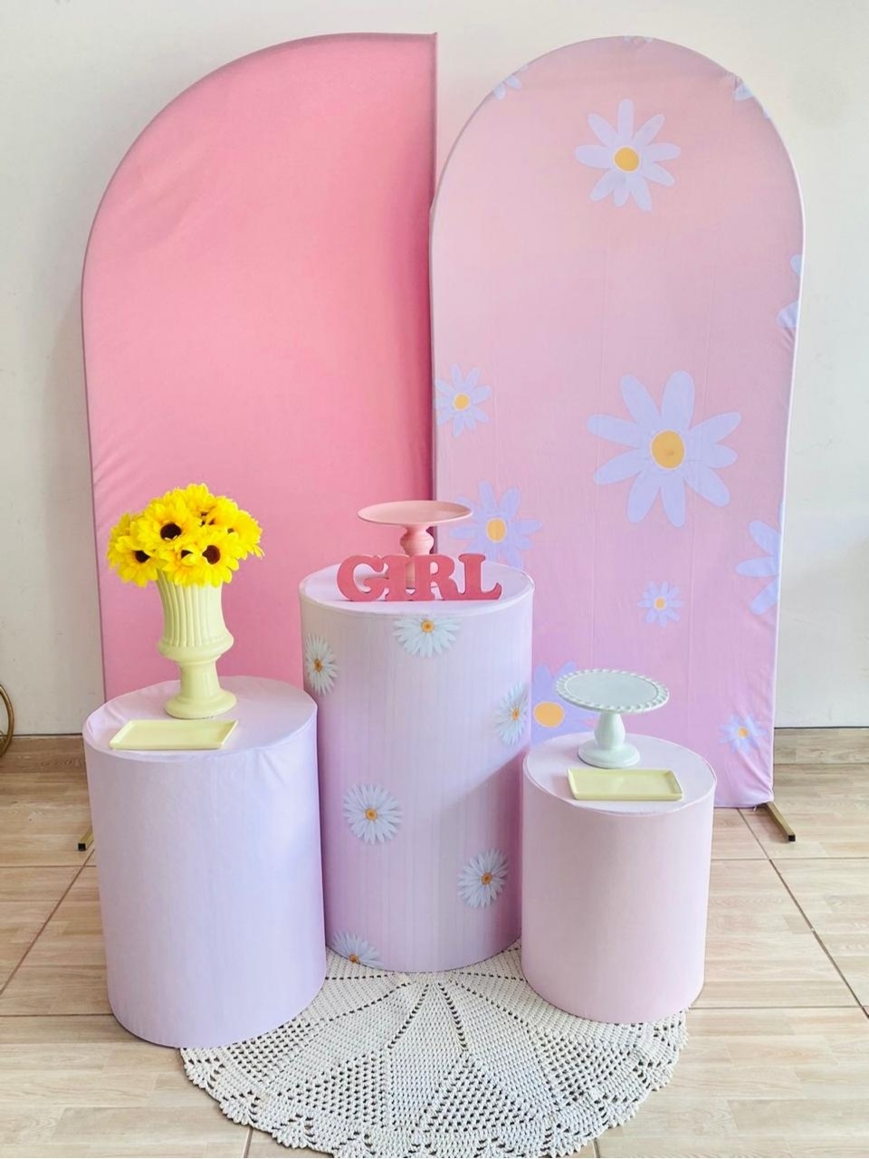 Chá de Fralda Menina Margarida - Art_efesta