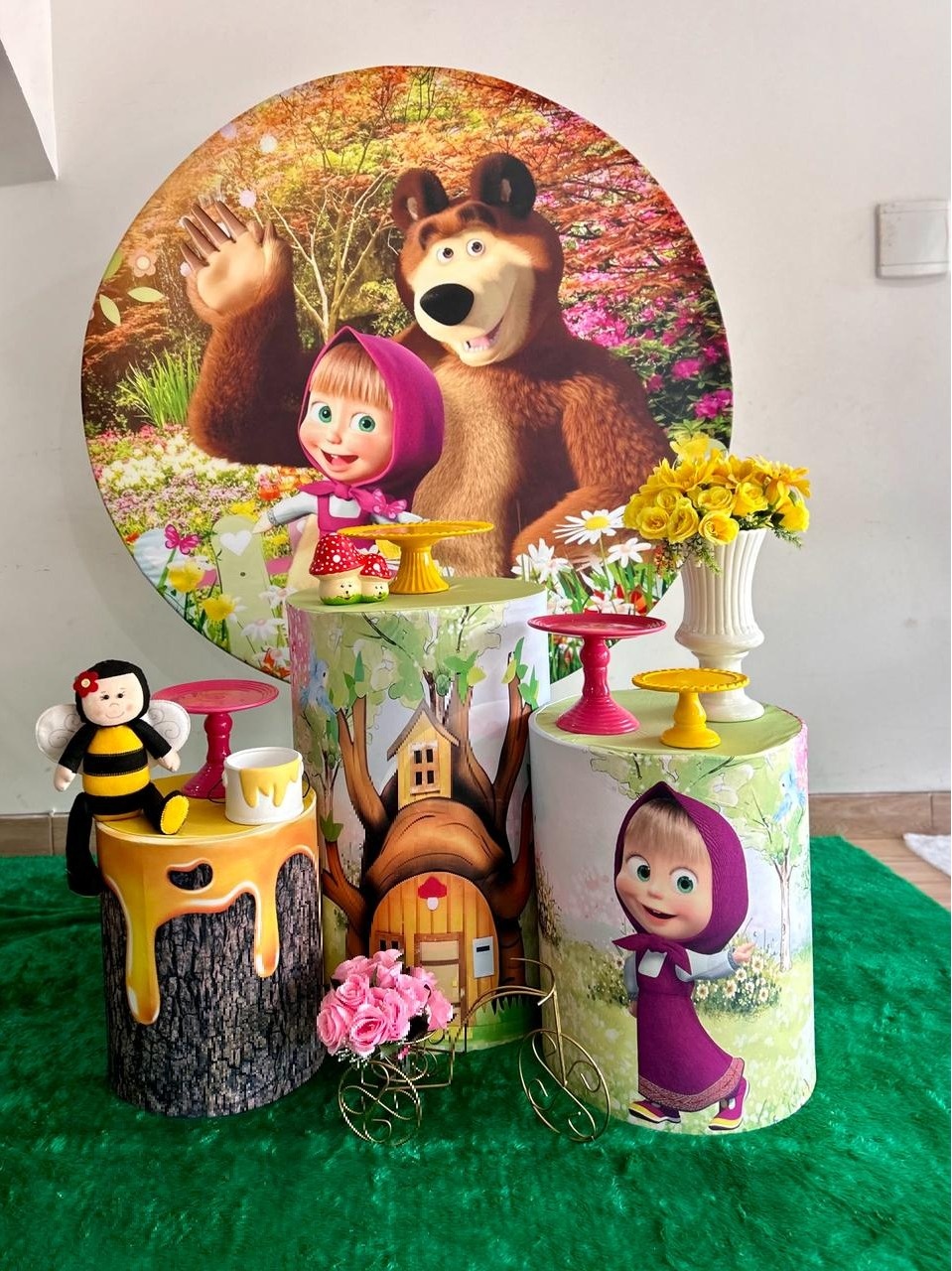 Kit Classico Marsha E O Urso - Art_efesta
