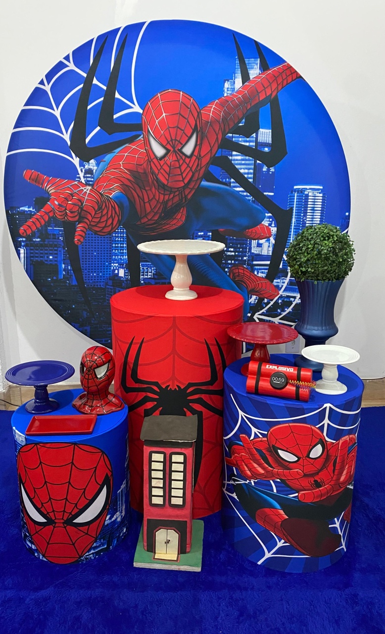 Kit Clássico Homem Aranha  - Art_efesta