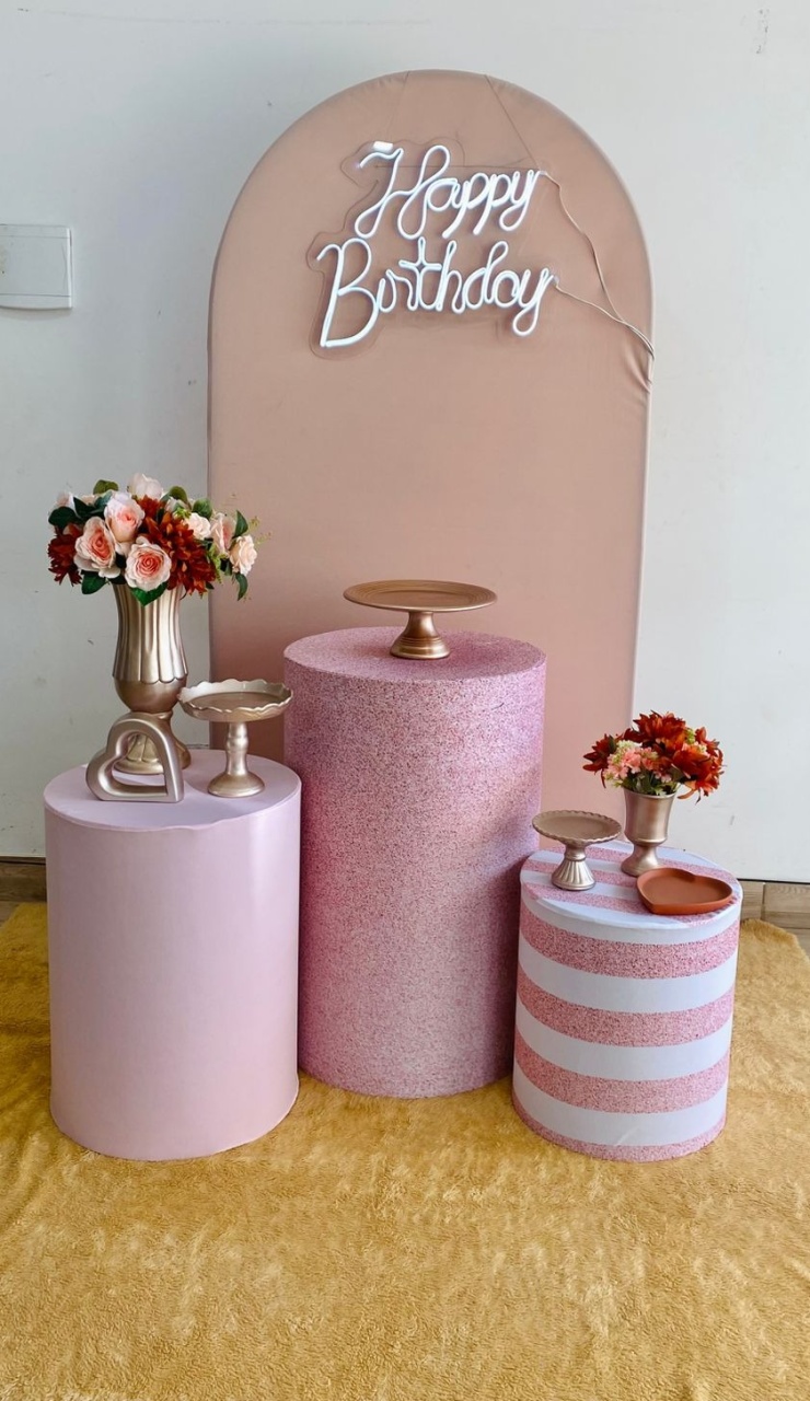 Kit Rose Com  Cilindro - Art_efesta