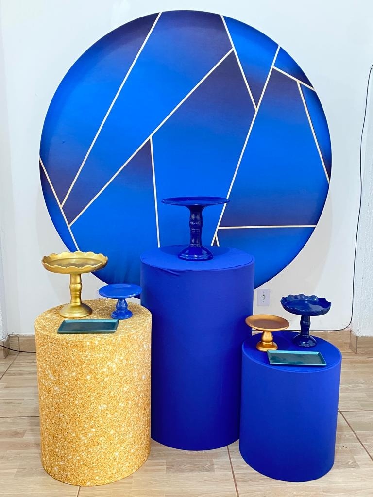 Azul E Dourado ( Essencial ) Masculino - Art_efesta