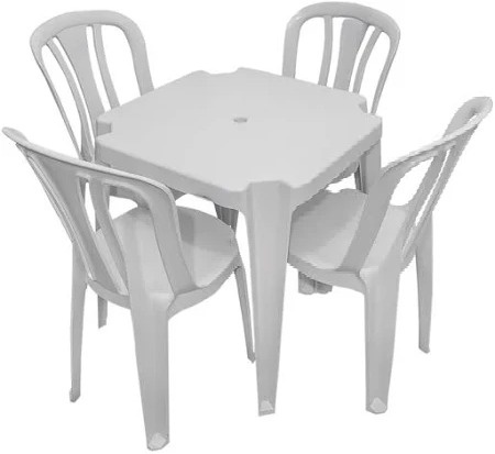 Jogo de Mesa Branca - Art_efesta
