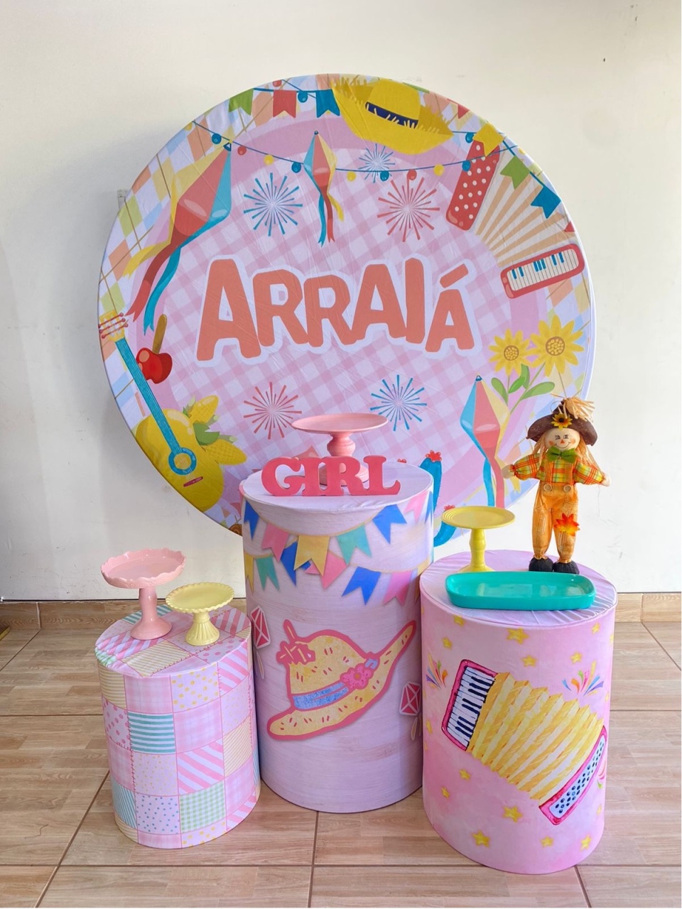 Chá Arraiá Menina Essencial - Art_efesta
