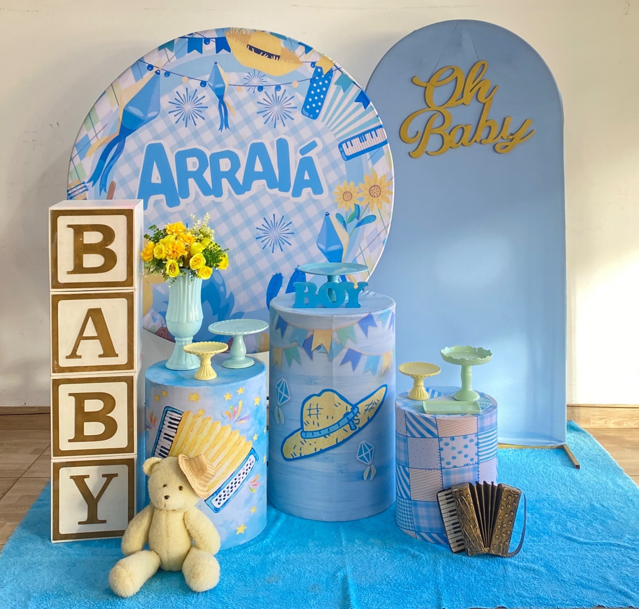 Chá de Fralda Arraiá Exclusivo - Art_efesta